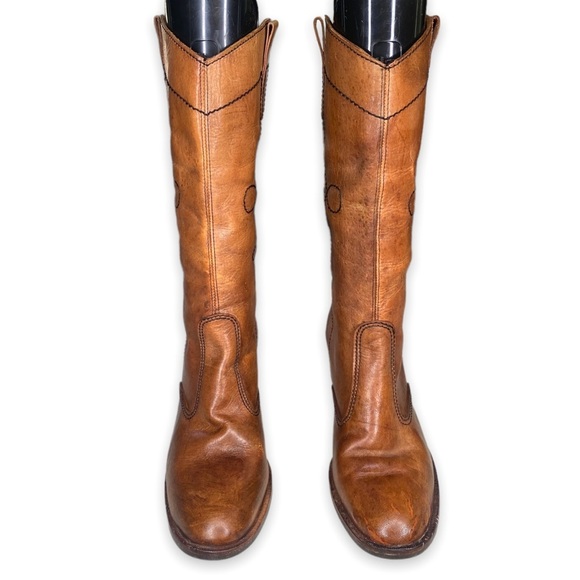 Vintage 1970s Sienna Brown Campus Riding Boots
Size 10 US - Picture 3 of 9